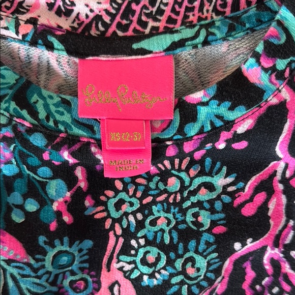 Lilly Pulitzer Long Sleeve Dress, size XS 2-3 - Picture 3 of 3